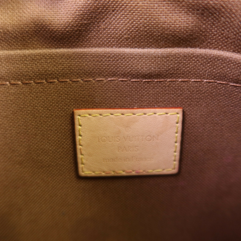 LOUIS VUITTON Monogram Multi Pochette Accessoires金扣手挽肩背兩用袋-13