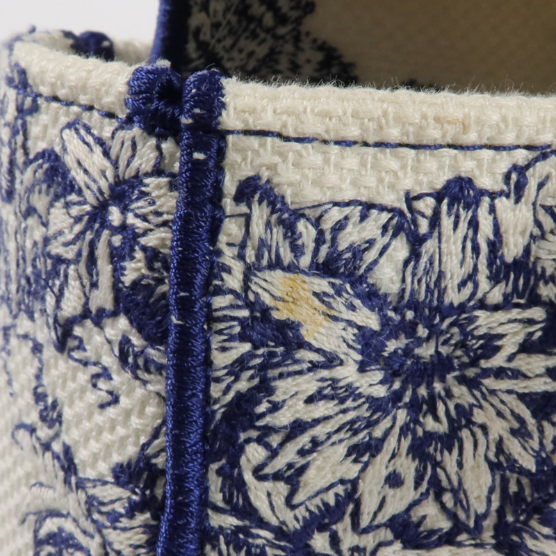 Dior 帆布Lady Dior金扣手挽肩背兩用袋-16