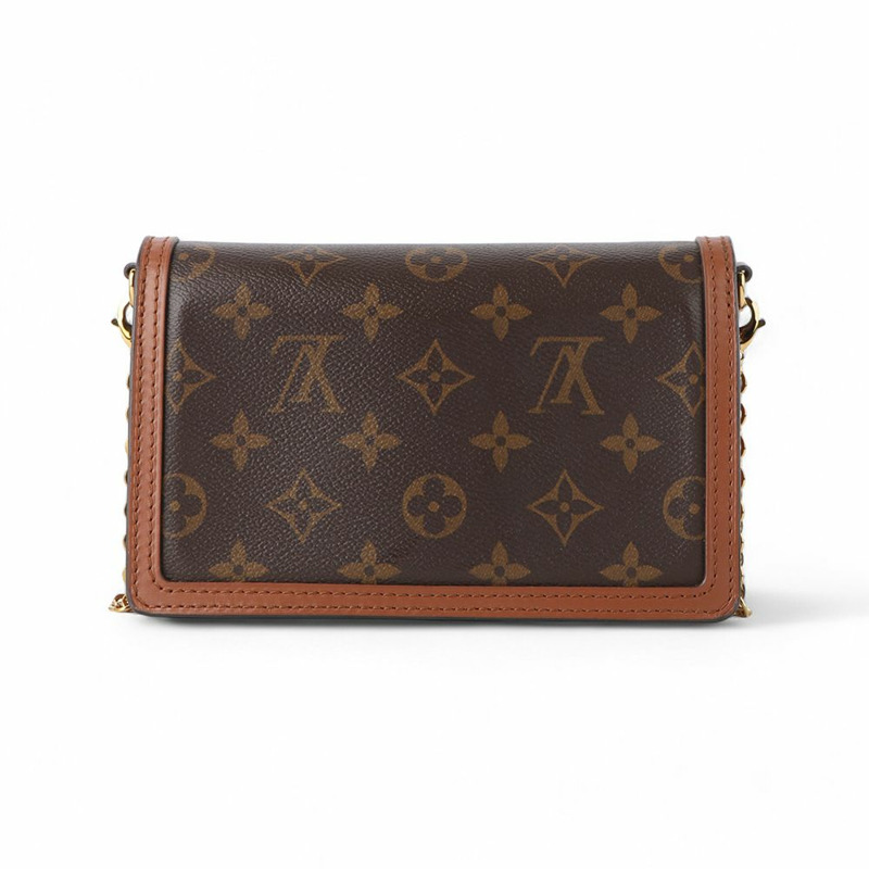 【包稅】LOUIS VUITTON 反向字母組合海豚鏈錢包斜背包 M68746-2