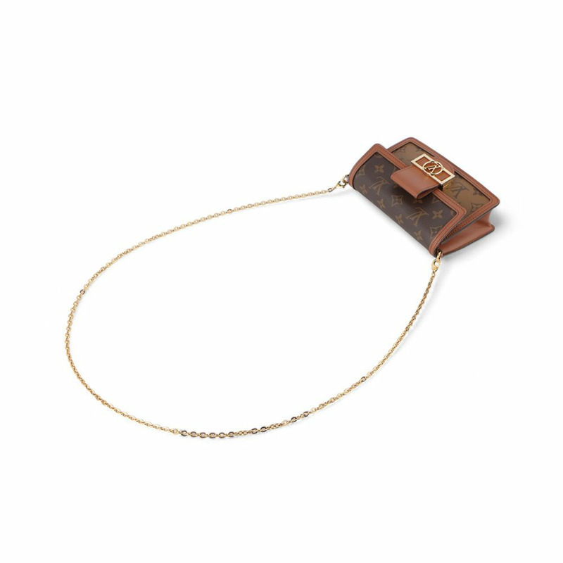 【包稅】LOUIS VUITTON 反向字母組合海豚鏈錢包斜背包 M68746-3