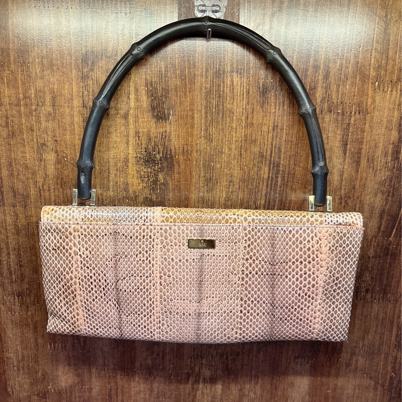 Gucci 竹節手提包-0