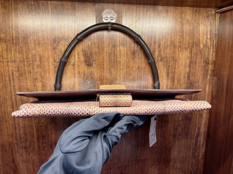 Gucci 竹節手提包-3