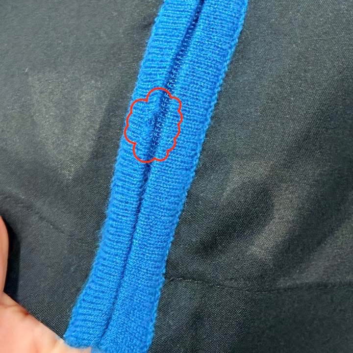 BURBERRY GOLF 羊毛混羊絨拼接薄背心-2