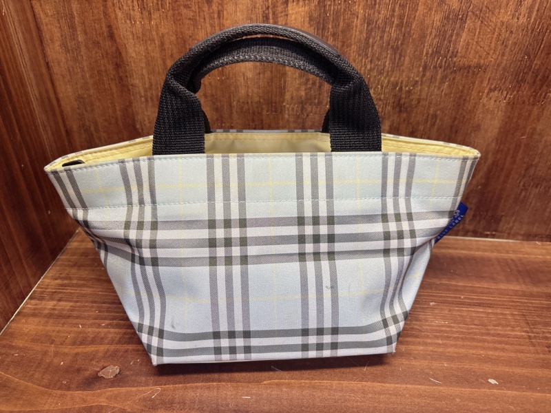 Burberry Blue Label 格紋手提包-0