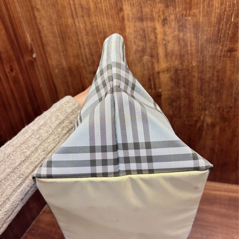 Burberry Blue Label 格紋手提包-3