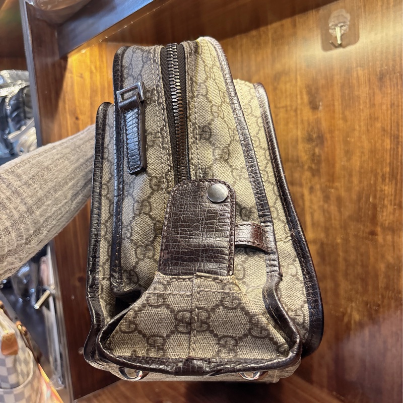 Gucci GG Supreme 手提公事包-3