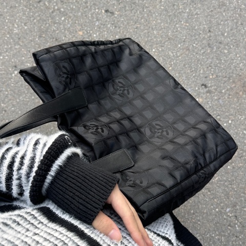 【99新閒置🆕】 Chanel 香奈兒 “So Black” 手提+肩背包（專櫃16萬多）