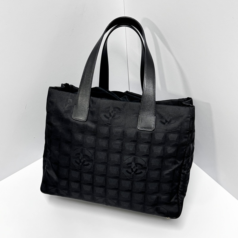 【99新閒置🆕】 Chanel 香奈兒 “So Black” 手提+肩背包(專櫃16萬多)-4