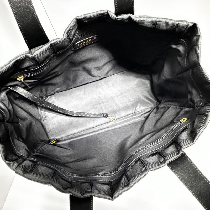 【99新閒置🆕】 Chanel 香奈兒 “So Black” 手提+肩背包(專櫃16萬多)-13