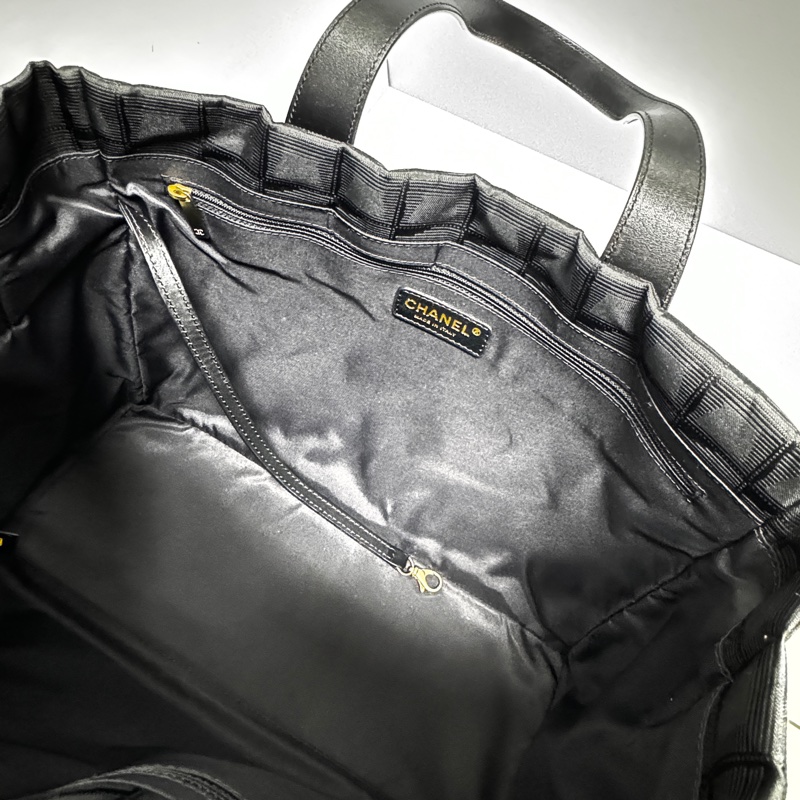【99新閒置🆕】 Chanel 香奈兒 “So Black” 手提+肩背包(專櫃16萬多)-14
