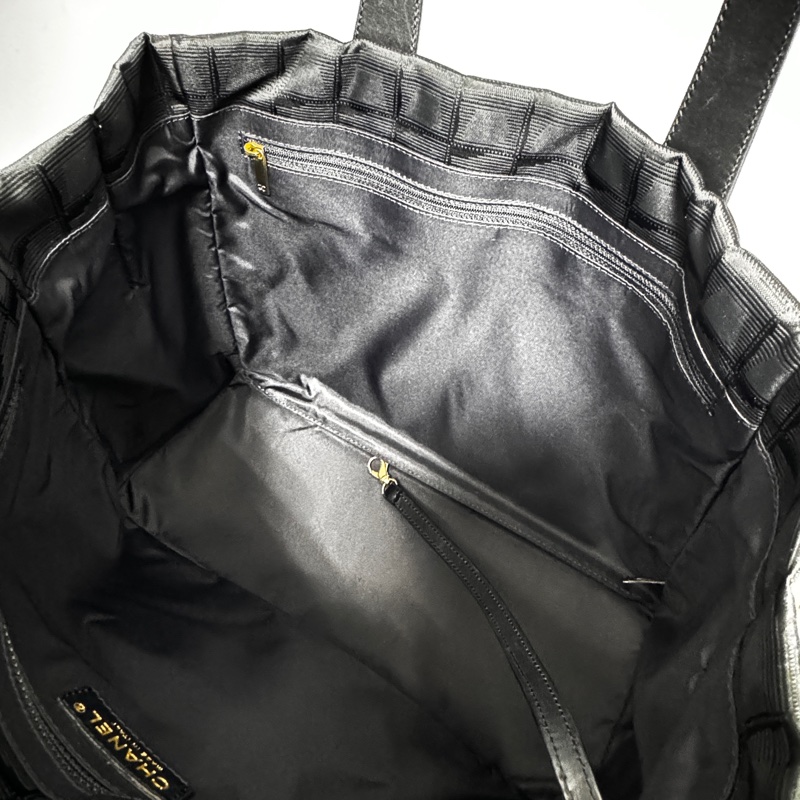 【99新閒置🆕】 Chanel 香奈兒 “So Black” 手提+肩背包(專櫃16萬多)-15