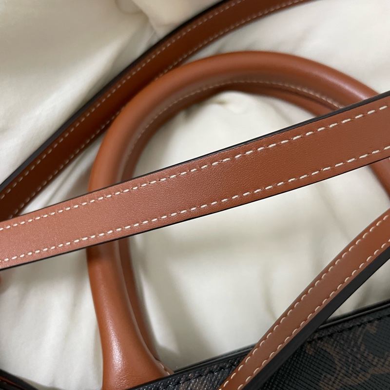 【全新現貨】CELINE Small Cabas Vertical 凱旋門老花托特包 (小號)-15