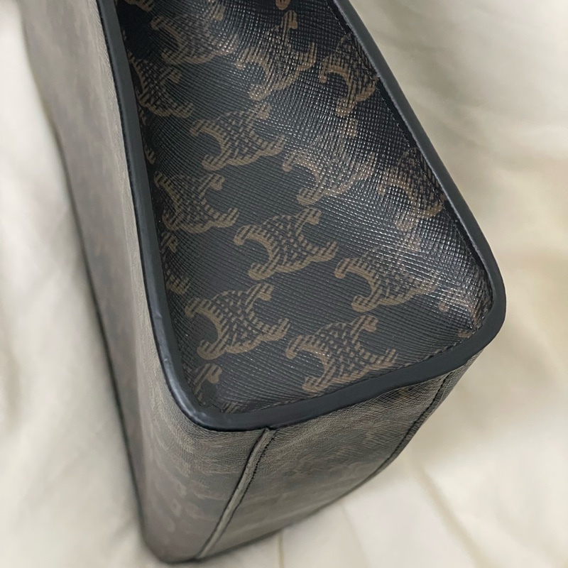 【全新現貨】CELINE Small Cabas Vertical 凱旋門老花托特包 (小號)-1