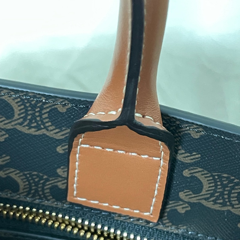 【全新現貨】CELINE Small Cabas Vertical 凱旋門老花托特包 (小號)-4