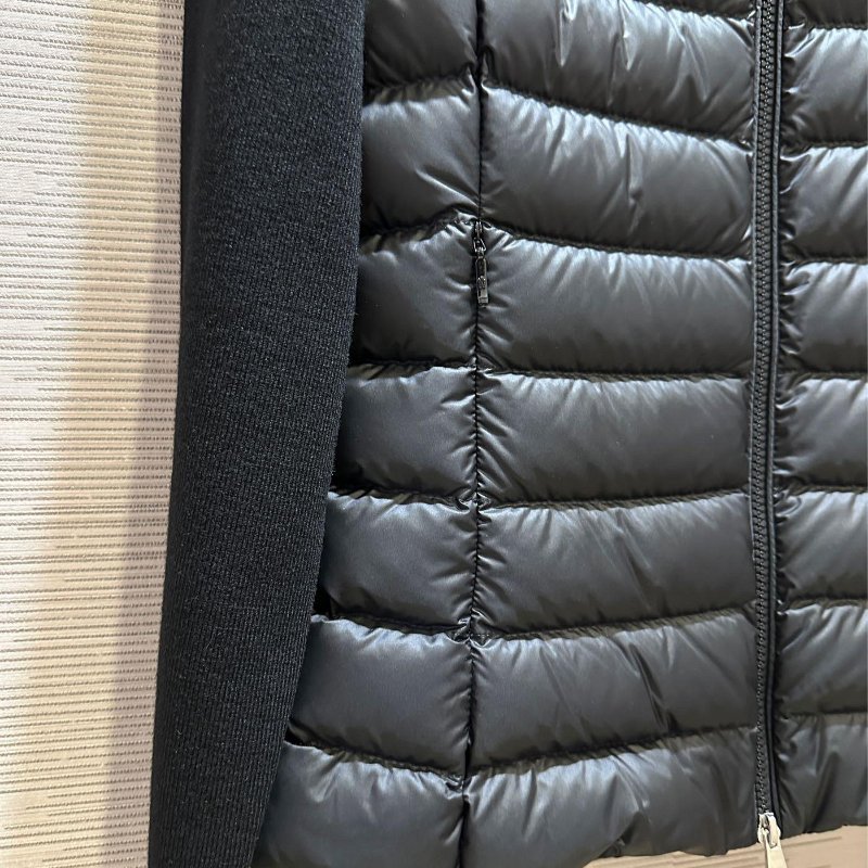 💎Han's house精品服飾💎 MONCLER 羽絨 拼接 美麗諾羊毛 外套 原價53400-5