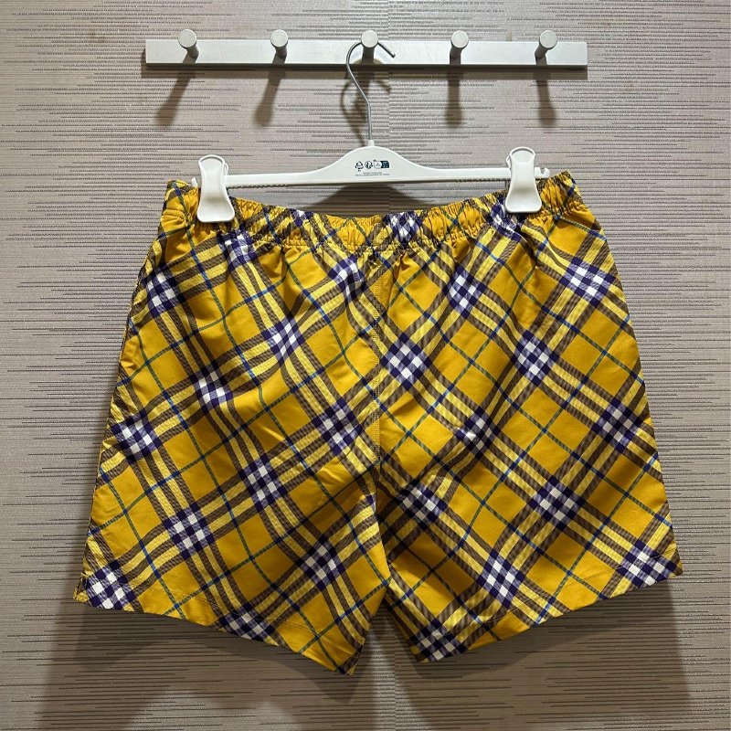 💎Han's house精品服飾💎Burberry 格紋 海灘褲 短褲 原價26100-3