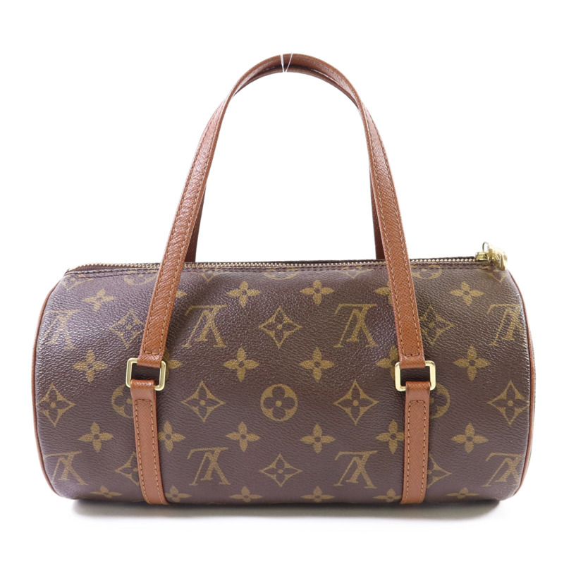 LOUIS VUITTON Monogram Papillon PM金扣手挽袋-1