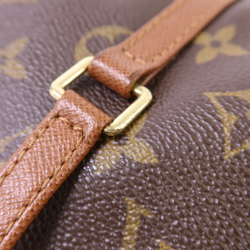 LOUIS VUITTON Monogram Papillon PM金扣手挽袋-10