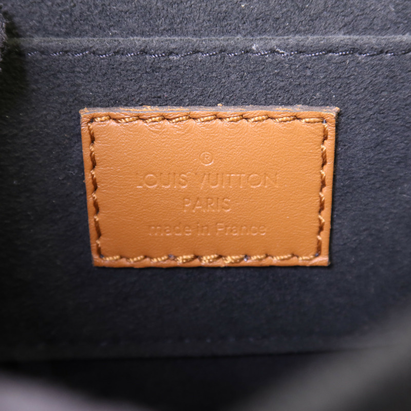 LOUIS VUITTON Monogram Reverse Mini Dauphine金扣肩背袋-6