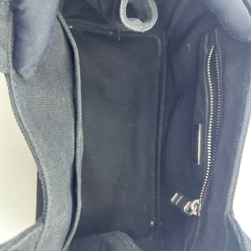 普拉達 Cotton Canvas Small Tote 小型帆布托特包-17