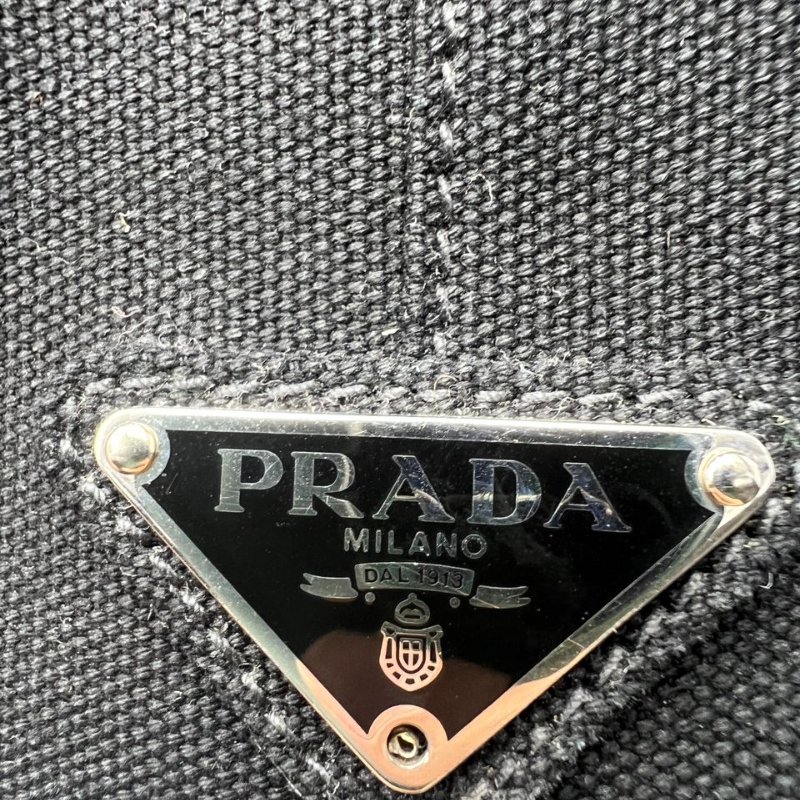 普拉達 Cotton Canvas Small Tote 小型帆布托特包-20