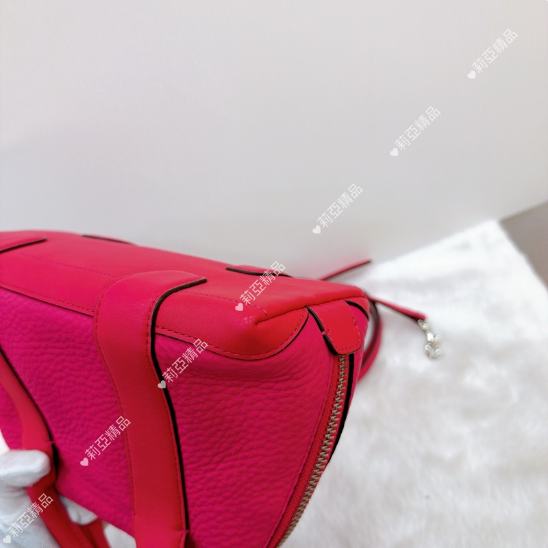 莉亞精品♡ Coach 桃粉手提斜背包 二手美包-11