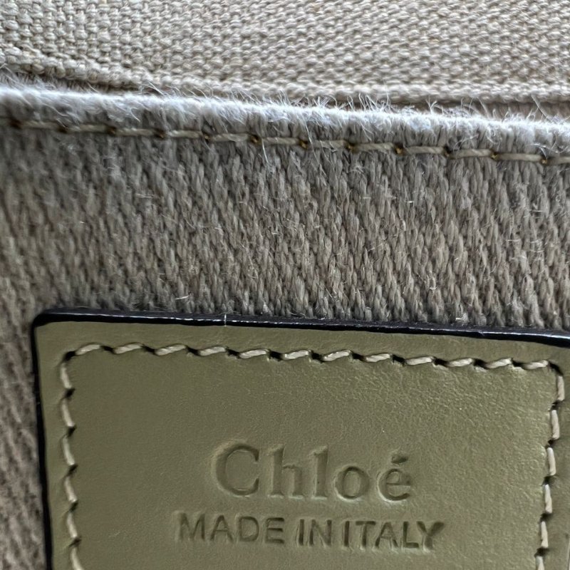 蔻依 Woody 中型帆布托特包-3