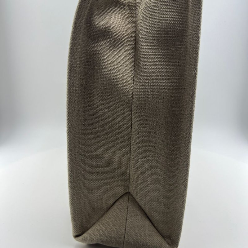 蔻依 Woody 中型帆布托特包-5