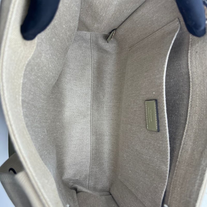 蔻依 Woody 中型帆布托特包-15