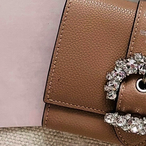 Jimmy Choo 英國精品 真皮迷你短夾 精品皮夾 附盒附卡｜淘氣善良・尋寶-7