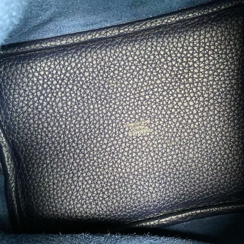 Hermes Picotin菜籃子18 普魯士藍18*19*13.5 99新配件塵袋鑰匙鎖-2
