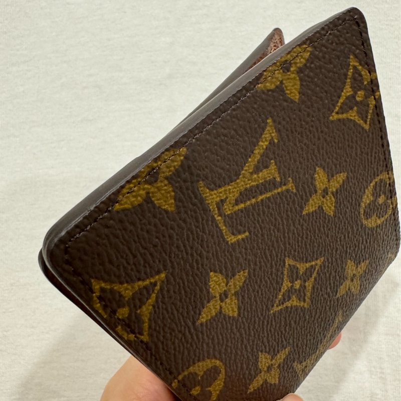 LV經典老花皮夾 短夾-2