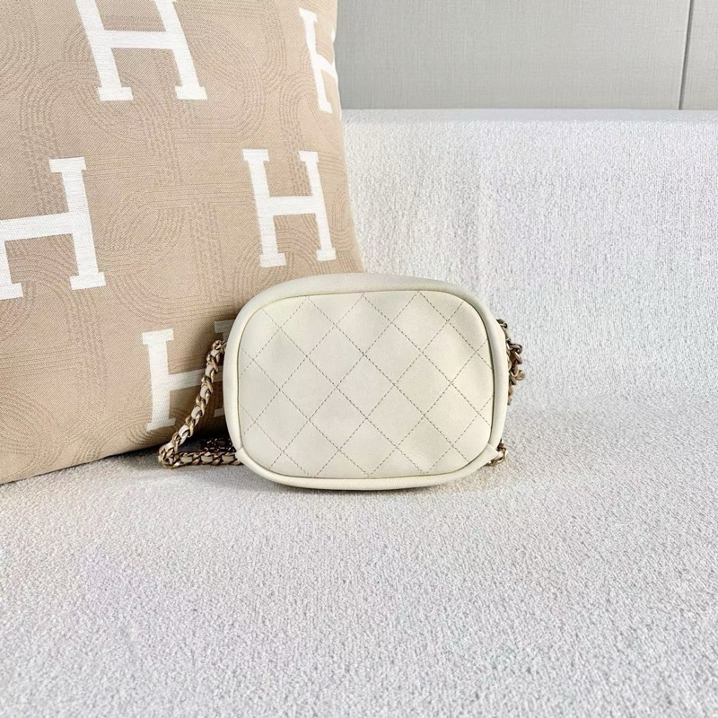 Chanel菱格紋相機包 19*14*5.5 98新配件保卡塵袋-5