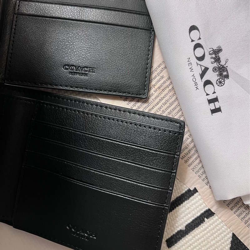 COACH 美國精品 CR957 三合一短夾 加拿大代購 牛皮短夾 全新皮夾｜淘氣善良・尋寶-1