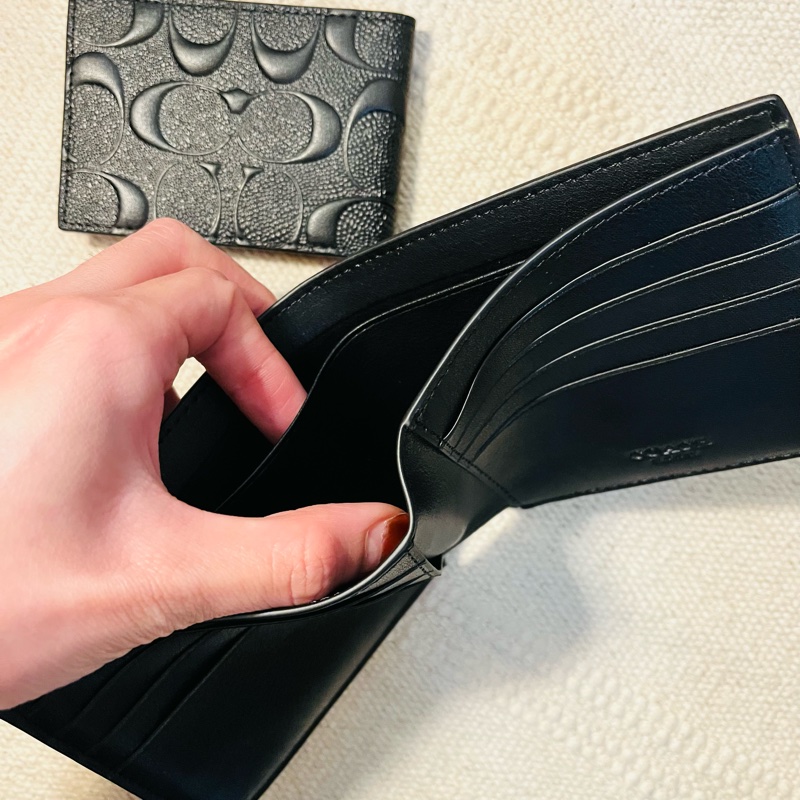 COACH 美國精品 CR957 三合一短夾 加拿大代購 牛皮短夾 全新皮夾｜淘氣善良・尋寶-7