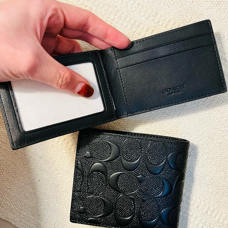 COACH 美國精品 CR957 三合一短夾 加拿大代購 牛皮短夾 全新皮夾｜淘氣善良・尋寶-8