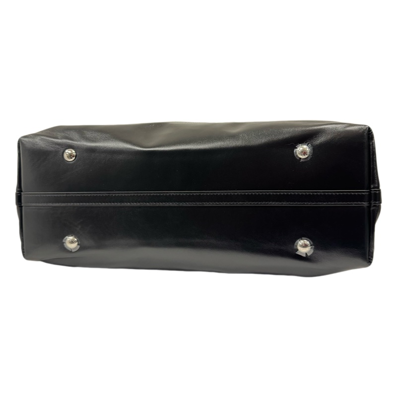 LOUIS VUITTON 路易威登 黑武士 大號 黑色 男女通用 斜背包 單肩包 銀扣-4