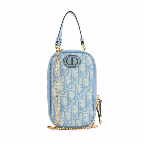 DIOR 斜紋蒙田 30 手機支架手機殼斜背包