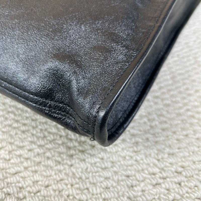 Gucci古馳 Rajah水晶琺琅虎頭托特包 黑色牛皮材質 經典紅綠條紋配飾-13