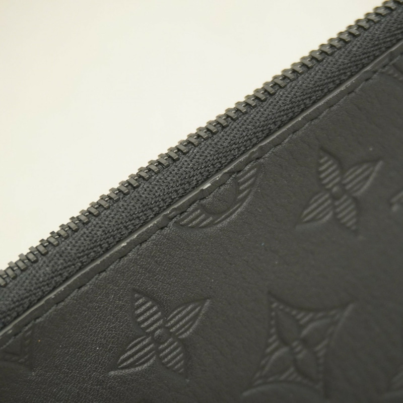 路易威登 Monogram Shadow Gaston 穿戴式皮夾單肩包 M81115 黑色 男士-5