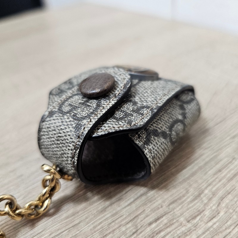 [絕版好物❣️] Gucci 老花金釦Airpods1代2代耳機套/吊飾-20