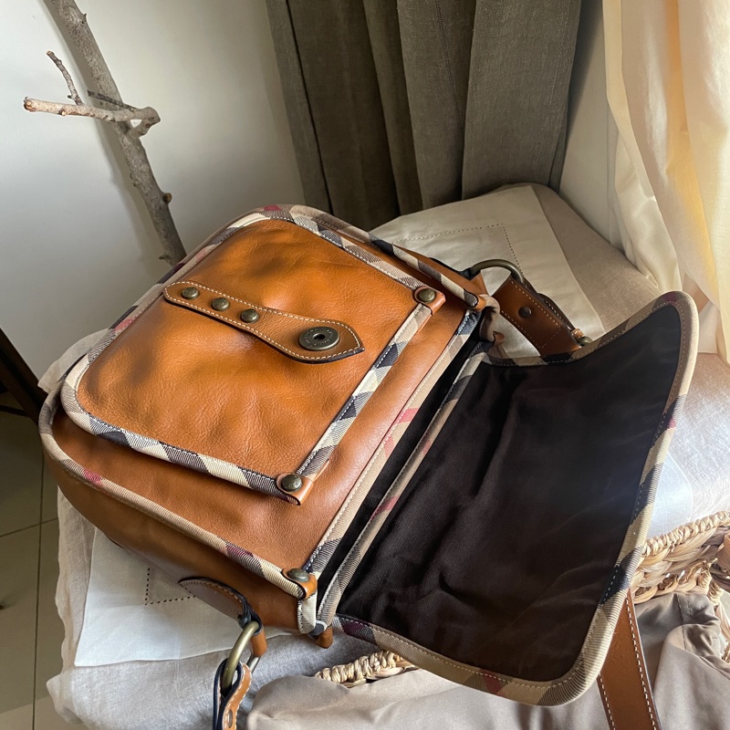 Burberry郵差包/大馬鞍/翻蓋包/斜背包/側背包🇬🇧正品🇬🇧況好🇬🇧男女適用🇬🇧英式風格🇬🇧學院風-40