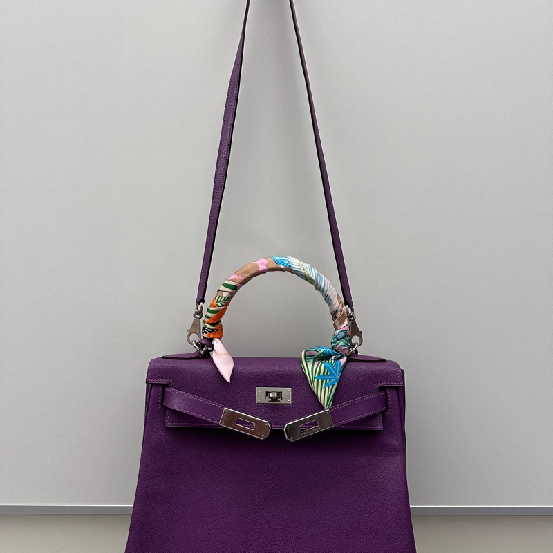 Hermes Kelly 28 正方形H刻收藏等級！這是 老工坊時期的手縫風格-13