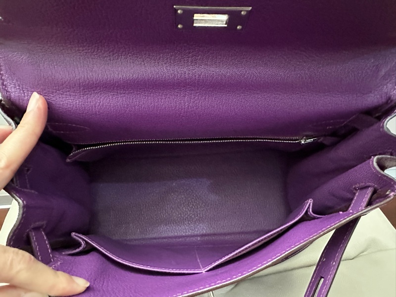 Hermes Kelly 28 正方形H刻收藏等級！這是 老工坊時期的手縫風格-20