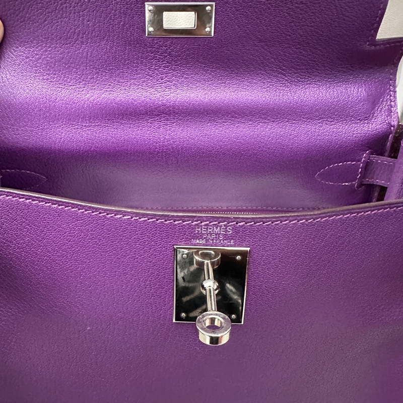 Hermes Kelly 28 正方形H刻收藏等級！這是 老工坊時期的手縫風格-24