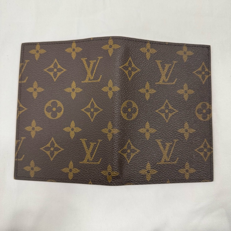 LOUIS VUITTON Monogram Eclipse 老花 護照夾 配4個卡槽 塗層帆布 卡包護照夾 男款 老花色-5