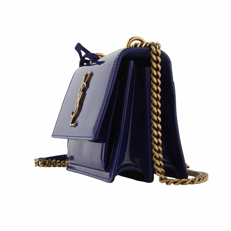 【包稅】SAINT LAURENT 441972 專利日落鏈條迷你斜背包 /-1