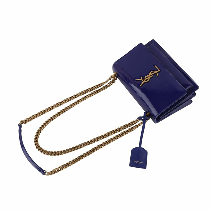 【包稅】SAINT LAURENT 441972 專利日落鏈條迷你斜背包 /-3