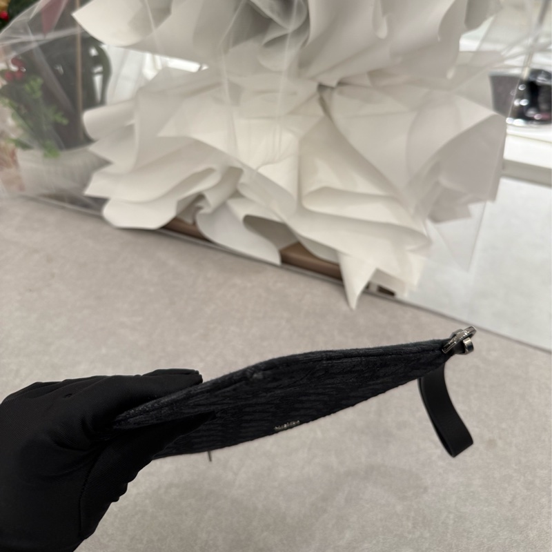 Dior一字老花手拿包-5