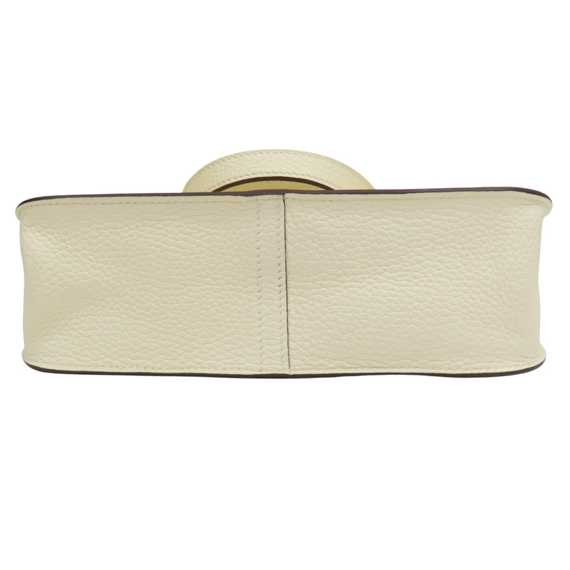 奶油白 TC牛皮 Halzan Verso 25m 肩背包 Z刻 金釦【HERMES 愛馬仕】-3